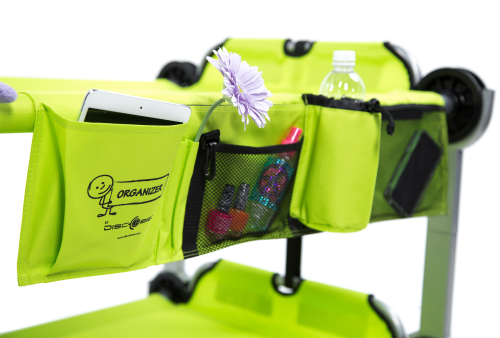 Disc-O-Bed Seitentasche / Organizer für  Kid-O-Bed Einzelbett grün - Möbelzubehör