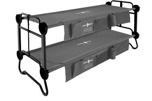 Disc-O-Bed Stockbett L Anthrazit - Feldbetten