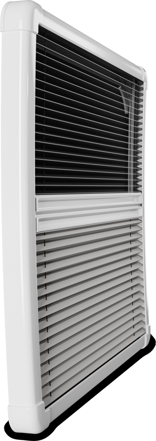 Dometic Car Plissee FL plissiertes Rollo für S7P Fenster weiß 771 x 287 mm  - Rollos & Verdunkelung