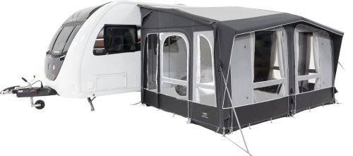 Dometic Club AIR All-Season 390 L Aufblasbares Ganzjahresvorzelt Breite 3,9 m Höhe 295 – 325 cm - Teilvorzelte