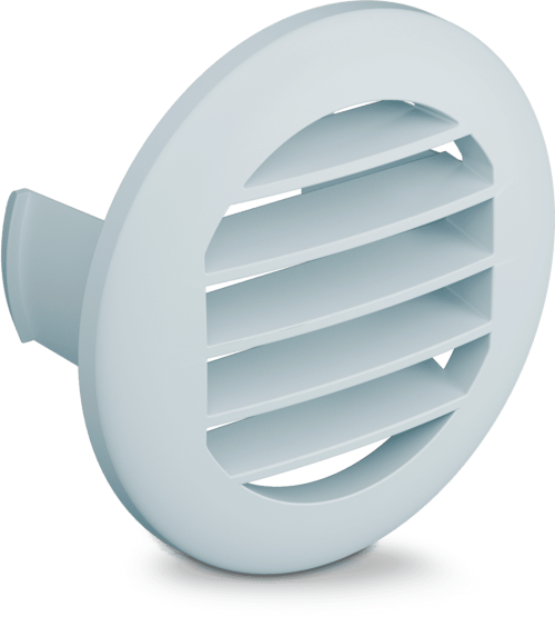 Dometic Einsatz Luftaustritt TwinBoost APOL mit Lamellen mattweiß - Kühlschrank-Zubehör