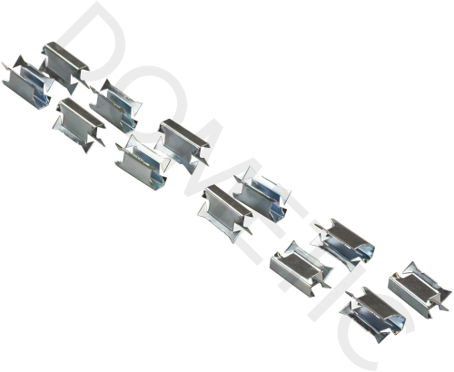 Dometic Federklammer passend für Dachhaube Midi-Heki / Style / Mini Heki S / 12er Set Ersatzteilnummer 4460000023 - Ersatzteile Fahrzeug