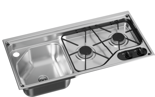 Dometic Kochfeld-Spüle-Kombination CVC1700 - Koch-Spül-Kombinationen