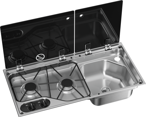 Dometic Kochfeld-Spüle-Kombination CVC1700G  - Koch-Spül-Kombinationen