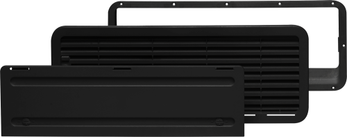 Dometic Lüftungsgitter für Absorberkühlschränke mit einer Tür LS 200 Unten Schwarz - Kühlschrank-Zubehör