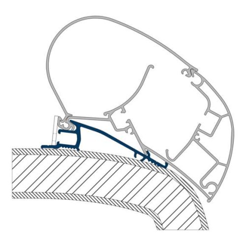 Dometic PR-Adapt Adapter für Dachmarkisen PR 2000 und PR 2500 4,5m - Markisenadapter