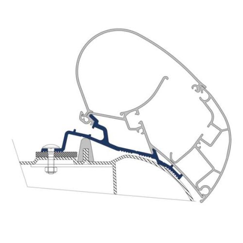 Dometic PR-Adapt Adapter für Dachmarkisen PW 2000 und PW 2500 3,5m - Markisenadapter