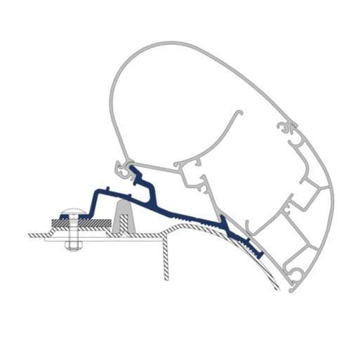 Dometic PR-Adapt Adapter für Dachmarkisen PW 2000 und PW 2500 4,0m - Markisenadapter