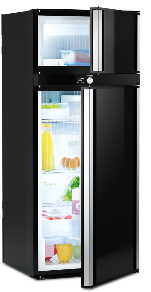 Dometic RMD 10.5XT Absorberkühlschrank 177 Liter mit Doppelscharnier und TFT-Display - Einbaukühlschränke