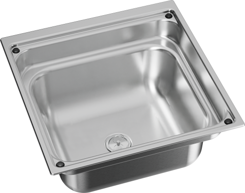 Dometic Spülbecken eckig  CVS1350 ohne Glasabdeckung - Spülbecken