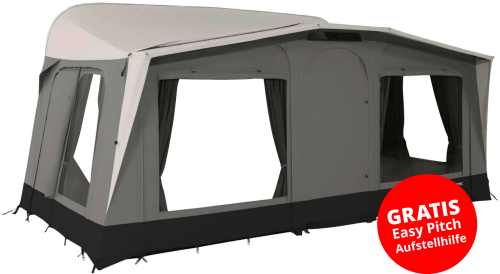 Dometic Stuga Rest 19 Vorzelt mit Stahlgestänge für Wohnwagen 1090 - 1115 cm - Wohnwagenvorzelte