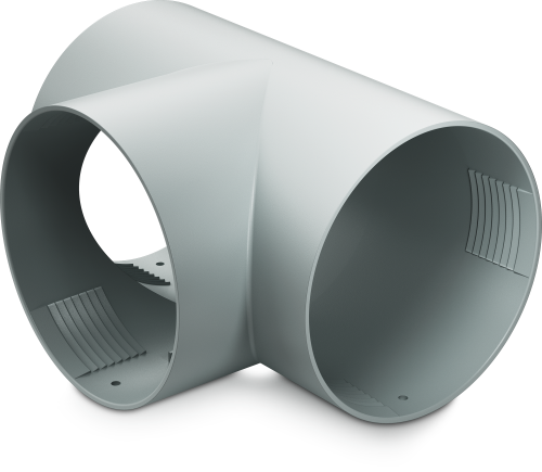 Dometic  T Luftverteilerstück passend für Ø65 mm Standardluftleitungen - Zubehör Einbau-Heizungen