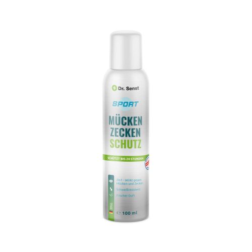 Dr. Senst Sport Anti Mücken / Zecken Schutzspray 100 ml - Insektenabwehr & Mückenschutz