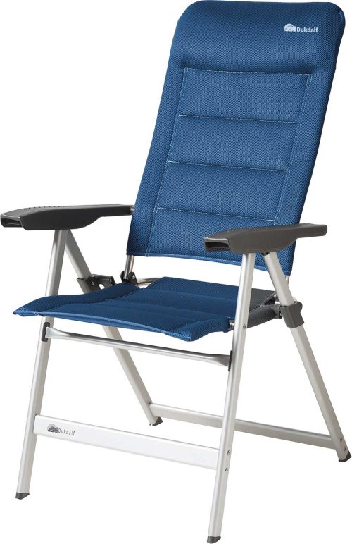 Dukdalf Brillante beheizbarer Campingstuhl Blau - Klappstühle