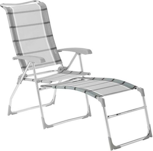 Dukdalf Sampler Beinauflage Fußteil silber/anthrazit  - Polster & Sitzauflagen