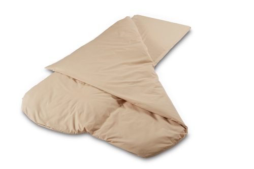 Duvalay Compact  Schlafsack 190 x 66 x 2,5 cm Cappucino - Schlafsäcke