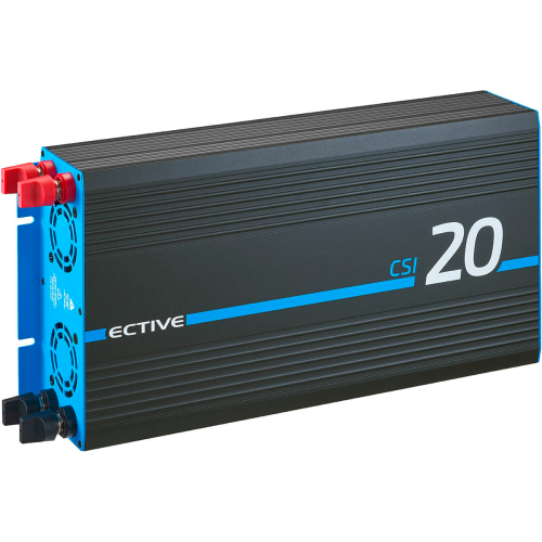 ECTIVE CSI 20 2000W/12V Sinus-Wechselrichter mit Ladegerät, NVS- und UVS-Funktion - Wechselrichter & Spannungswandler