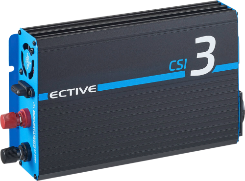ECTIVE CSI 3 300W/12V Sinus-Wechselrichter mit Ladegerät, NVS- und USV-Funktion - Wechselrichter & Spannungswandler