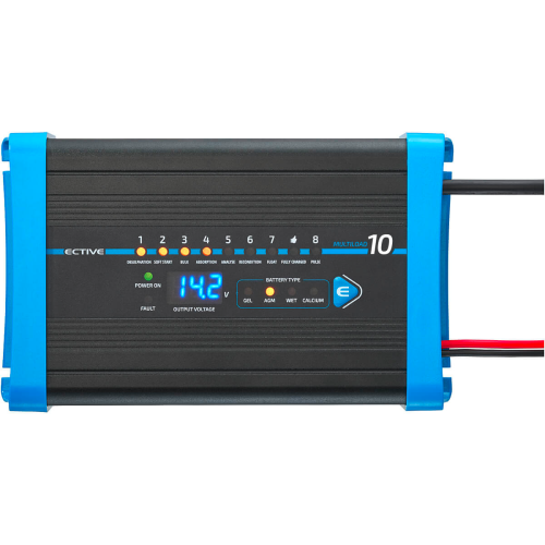 ECTIVE Multiload 10 Batterieladegerät 8 Stufen 12 V 10 A - Batterie-Ladegeräte