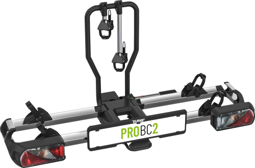 EUFAB Kupplungs-Fahrradträger PROBC2 für 2 Fahrräder, E-Bike geeignet - Fahrradträger für Anhängerkupplungen