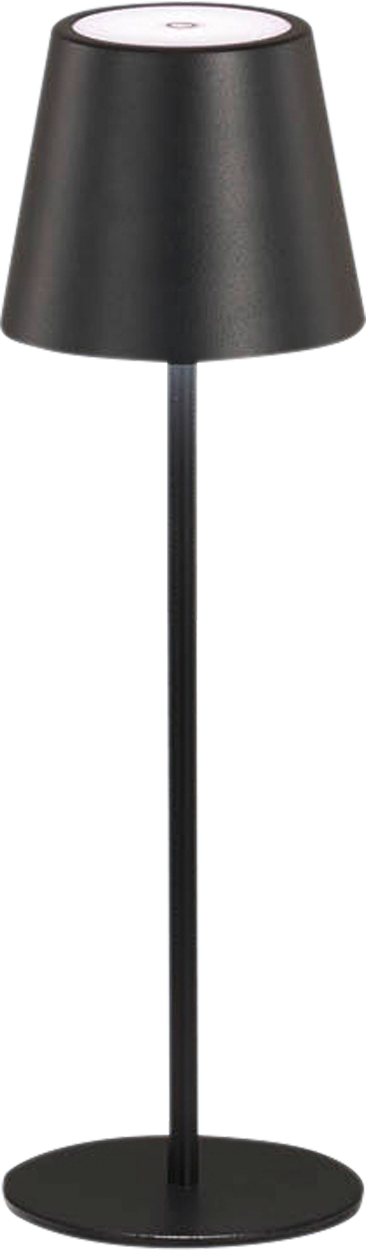 Easy Akku-Tisch-Außenleuchte schwarz - LED Campingleuchten