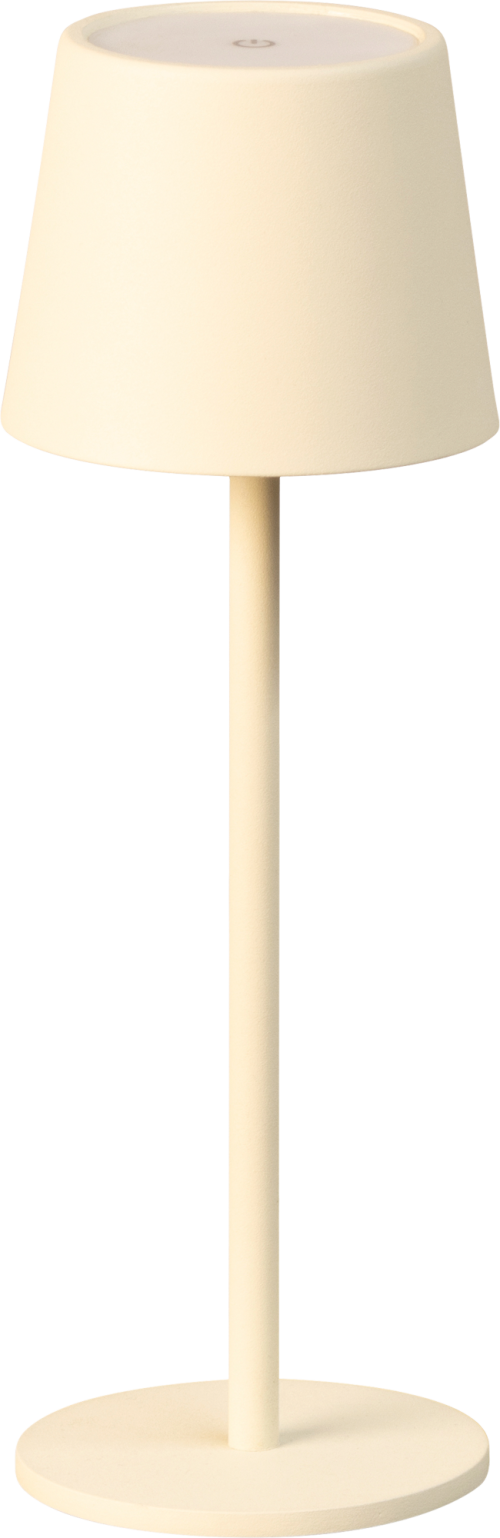 Easy Akku-Tischleuchte Roxi sandbeige - LED Campingleuchten