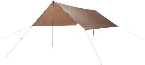 Easy Camp Tarp Totak 4 x 4 Meter inklusive Aufstellstangen - Pavillons & Tarps