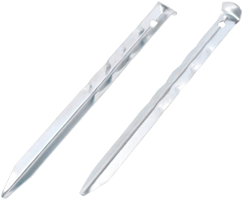 Easy Camp U-Stahl Heringe gewellt 18 cm - Zeltheringe & Abspannmaterial