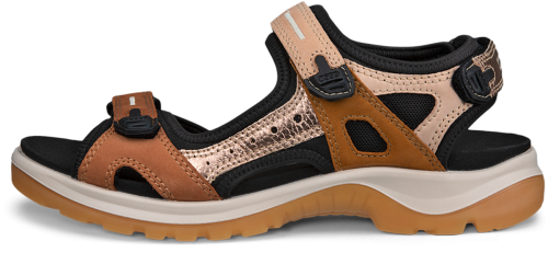 Ecco Offroad Damen Trekkingsandalen hellbraun 37 - Damenschuhe