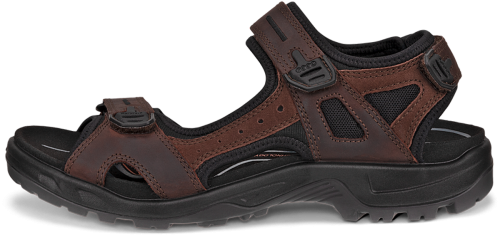Ecco Offroad Yucatan Herren Trekkingsandalen dunkelbraun 44 - Herrenschuhe