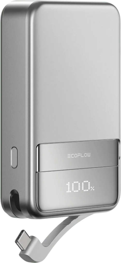 EcoFlow Magnetische Powerbank RAPID 10.000 m Ah silber - Powerbanks