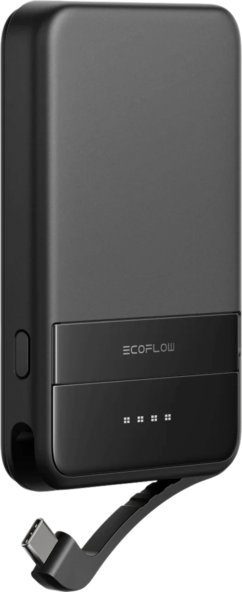 EcoFlow Magnetische Powerbank RAPID 5.000 m Ah schwarz - Powerbanks