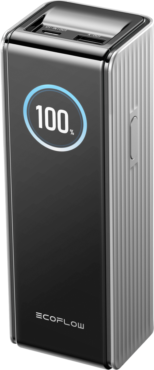 EcoFlow Rapid 25K USB-C Powerbank 25 000 mAh / 170 W silber - Powerbanks