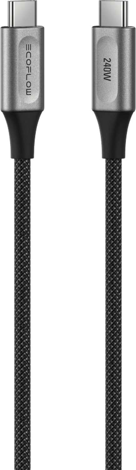 EcoFlow Rapid Pro Schnellladekabel USB-C zu USB-C 240 W - Kabel & Verbinder