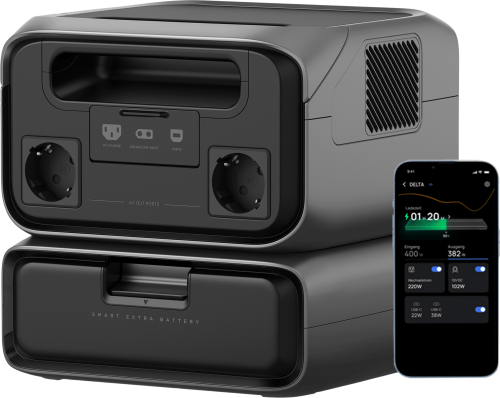 EcoFlow River 3 Max Tragbare Powerstation 572 Wh 600 W - Powerstations