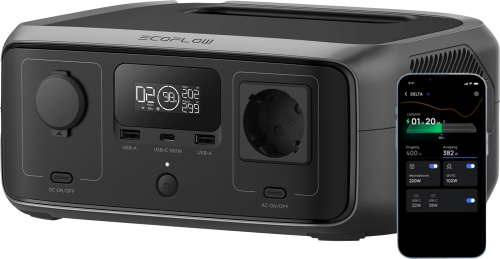 EcoFlow River 3 Tragbare Powerstation 245 Wh 300 W - Powerstations