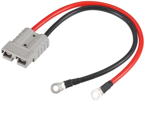 Ective 50A Anderson-Anschlusskabel 0,3 m mit M8 Rohrkabelschuhen - Zubehör Batterien