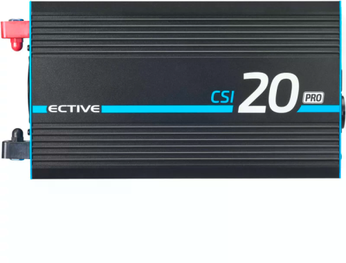 Ective CSI 20 Pro Sinus-Wechselrichter mit Netzvorrangschaltung und Ladegerät 12 V 2000 W - Wechselrichter & Spannungswandler