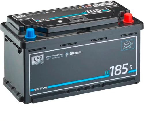 Ective LC 185s LT LiFePO4 Lithium Versorgungsbatterie 185 Ah - Fahrzeug-Batterien
