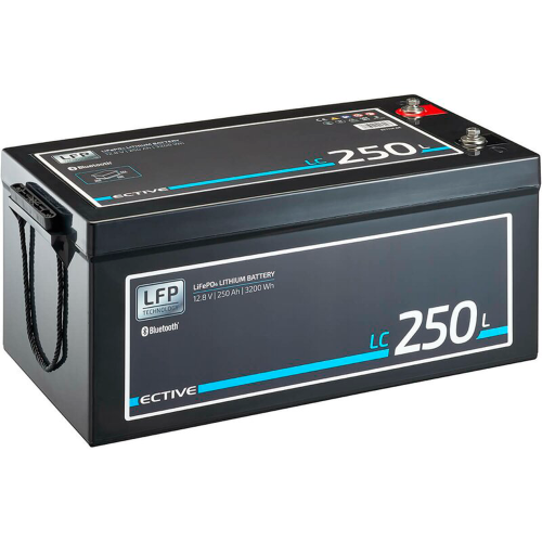 Ective LC 250L BT 12 V LiFePO4 Lithium Versorgungsbatterie 250 Ah - Fahrzeug-Batterien