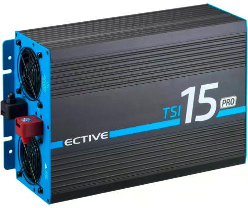 Ective TSI 15 Pro Sinus Wechselrichter mit Netzvorrangschaltung 12V 1500W - Wechselrichter & Spannungswandler