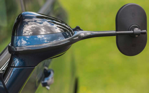 Emuk Wohnwagenspiegel für VW Caddy IV (Typ SA, für PKW) auch Alltrack und Kombi ab 06/15-01/20 - Fahrzeugspezifische Caravanspiegel