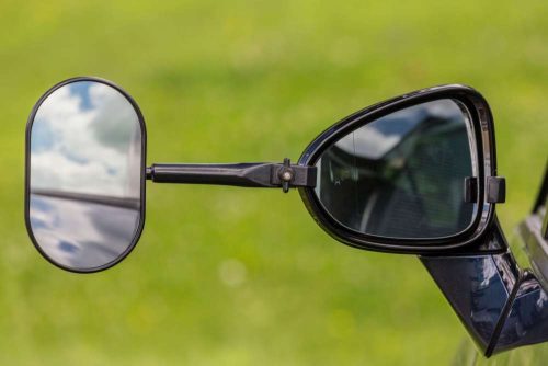 Emuk Wohnwagenspiegel für Volvo XC90 II ab 01/15, XC60 II ab 07/17, V90 Cross Country ab 02/17 - Fahrzeugspezifische Caravanspiegel