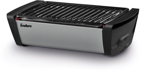 Enders Aurora Stone Holzkohle-Tischgrill mit Lüftertechnologie 47 x 26 x 13,5 cm - Holzkohlegrills
