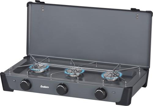 Enders Gasgrill Bondy 3Z Caravan mit Zündsicherung 3 x 2,3 kW / 30 mbar - Gasgrills