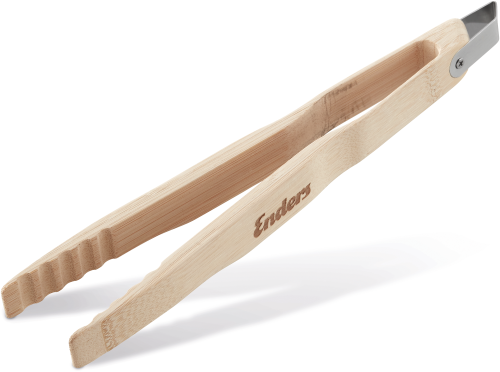 Enders Grillzange aus natürlichem strapazierfähigem Bambus 30 cm - Grillbesteck