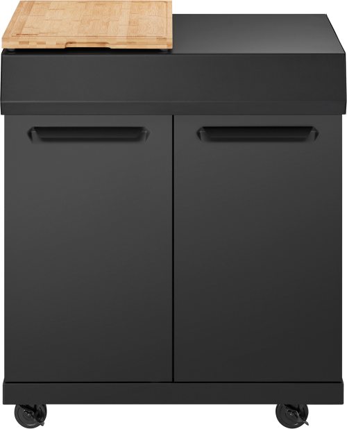 Enders Modul Uniq 4 Outdoorküchenmodul mit Bambusarbeitsplatte und Gasflaschenhalterung 77 × 58 × 92,5 cm - Campingküchen