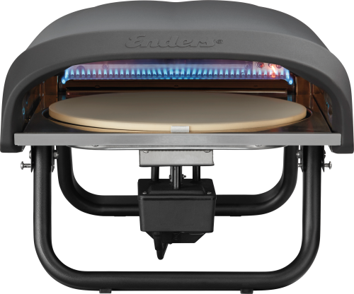 Enders Paco Rotate Pizzaofen gasbetrieben mit rotierendem Pizzastein 50 mbar - Gasgrills