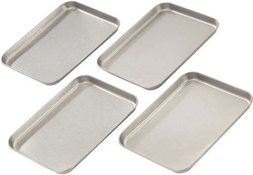 Enders Serviertablett Set 4 teilig aus Edelstahl - Sonstiges Grillzubehör