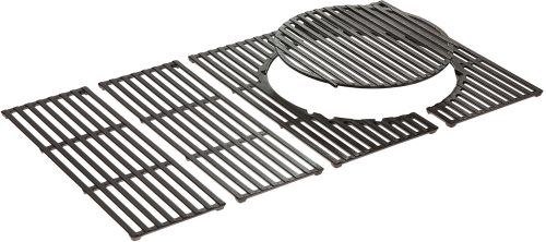 Enders Switch Grid Uniq 4 Grillrost emailliertes Gusseisen mit Rundelement 72,5 × 45 cm - Grillroste, Pfannen und Platten